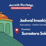 Jadwal Imsak dan Buka Puasa di Provinsi Sumatera Selatan, 23 Maret 2024