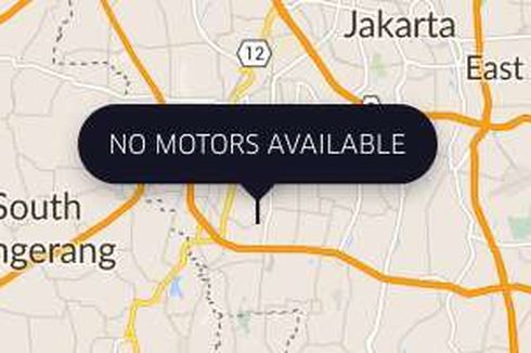 Sudah Resmi, Uber Motor Belum Beredar di Jalanan Jakarta