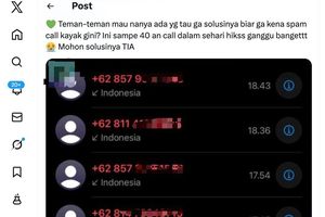 Warganet Keluhkan Telepon Spam dari Nomor Tak Dikenal hingga Puluhan Kali Sehari, Ini Penyebabnya
