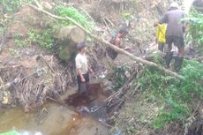 Hari ke-4, Limbah Minyak dari Pipa Pertamina yang Bocor Cemari Sungai Masih Terlihat