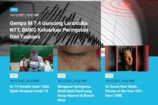 [POPULER TREN] Gempa dan Peringatan Dini Tsunami di NTT | Cara Melihat Hujan Meteor Geminid