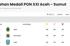 UPDATE Klasemen PON 19 September 2024, Jabar Semakin Jauh Ungguli DKI Jakarta