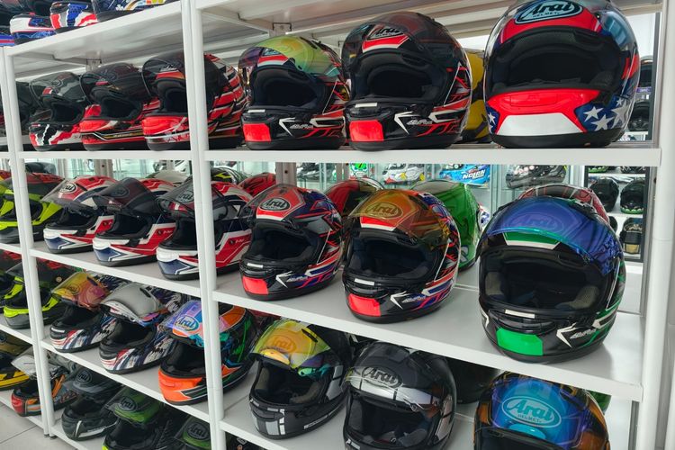 Pasar Helm Premium Bekas, Ada Motif Langka yang Tembus Rp 50 Juta