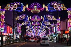 Mengintip Kemeriahan di Little India Singapura Jelang Deepavali