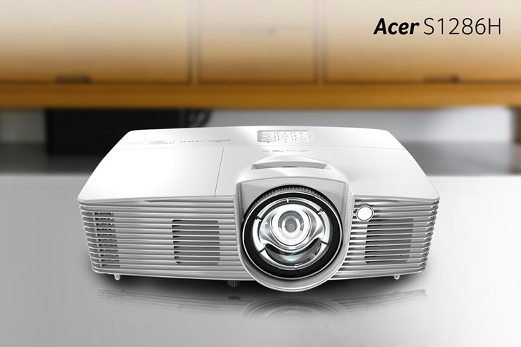 Proyektor Acer ShortThrow Projector S1286H.