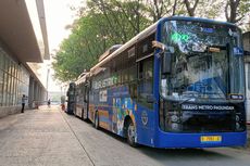 Bus Listrik DAMRI Berbasis BTS Resmi Beroperasi di Bandung