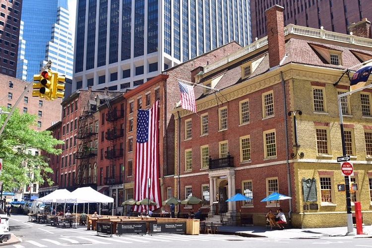 Restoran Fraunces Tavern.