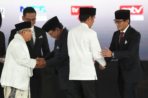 Di Mana Jokowi, Ma'ruf, Prabowo, dan Sandiaga Akan Mencoblos?