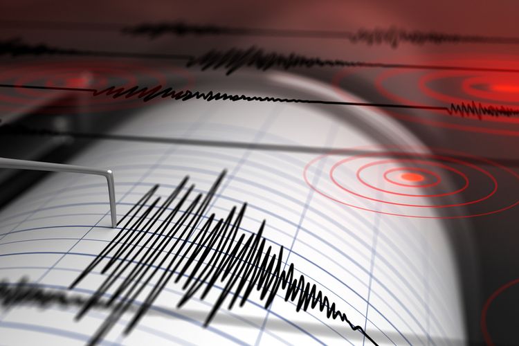 Ilustrasi gempa. Gempa Pacitan hari ini, Senin (9/1/2023) bermagnitudo 5,6.