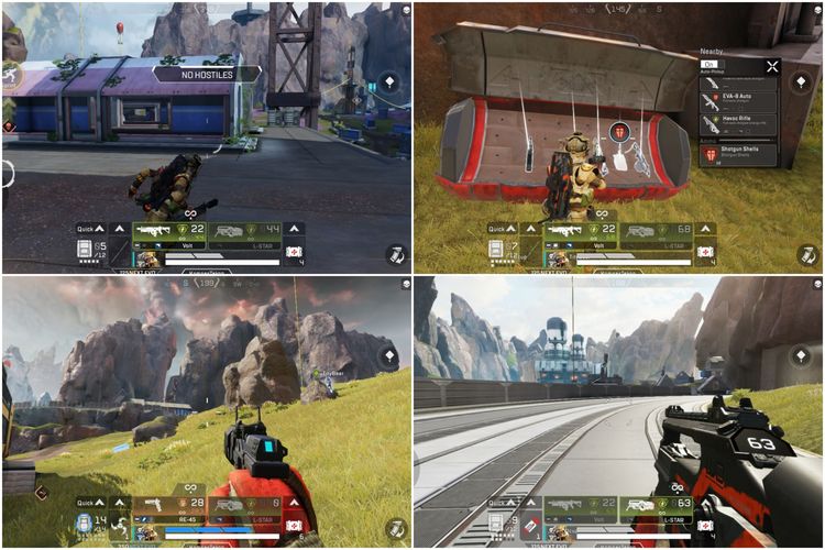 Gameplay Apex Legends Mobile.