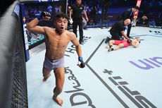 Selangkah Lagi Dikontrak UFC, Jeka Saragih Bikin Bangga Warga Simalungun