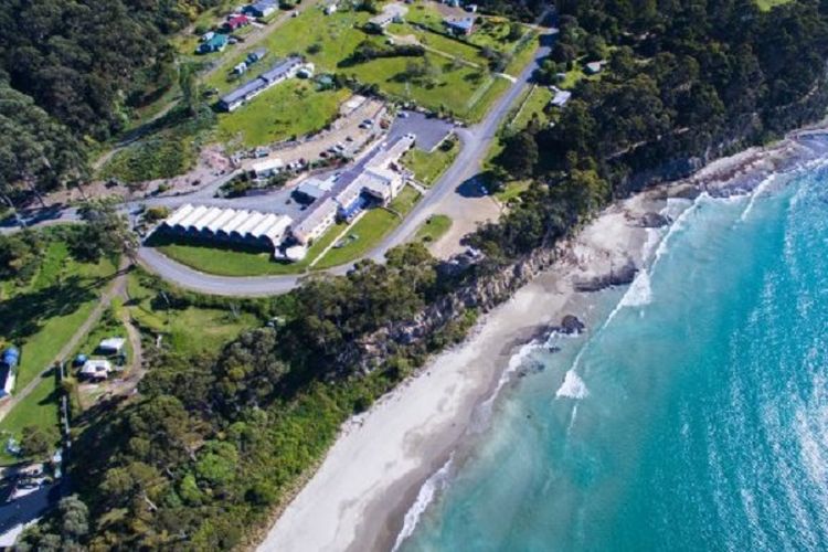 Hotel Lufra di Pirates Bay, Eaglehawk Neck, Tasmania, Australia