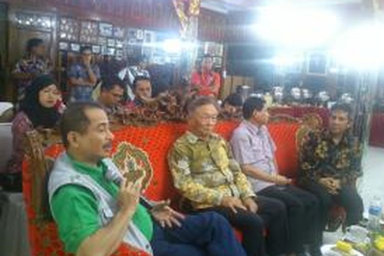 Menteri Pariwisata saat kunjungan ke Taman Wisata Matahari, Puncak, Jawa Barat, Selasa (18/11/2014)