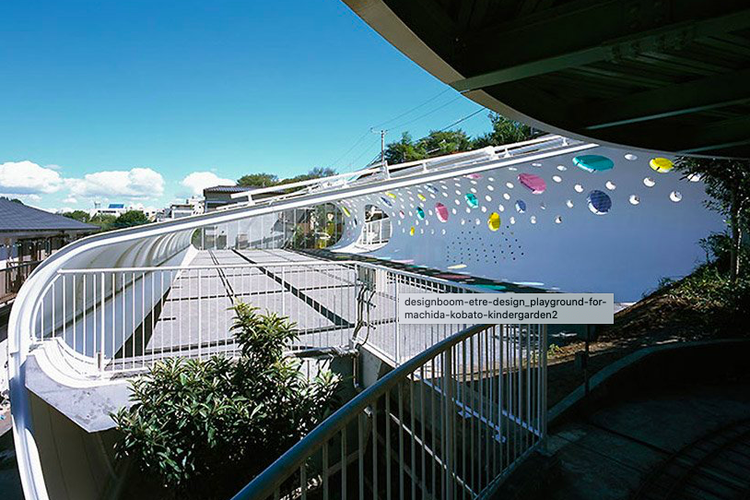 Konstruksi sederhana, tetapi luar biasa tersebut merupakan taman bermain bagi Taman Kanak-kanak Machida Kobato di Machida, Tokyo, Jepang. Ia terbuat dari struktur beton dan baja.

