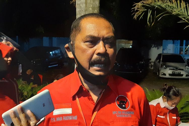 Ketua DPC PDI-P Solo, FX Hadi Rudyatmo.