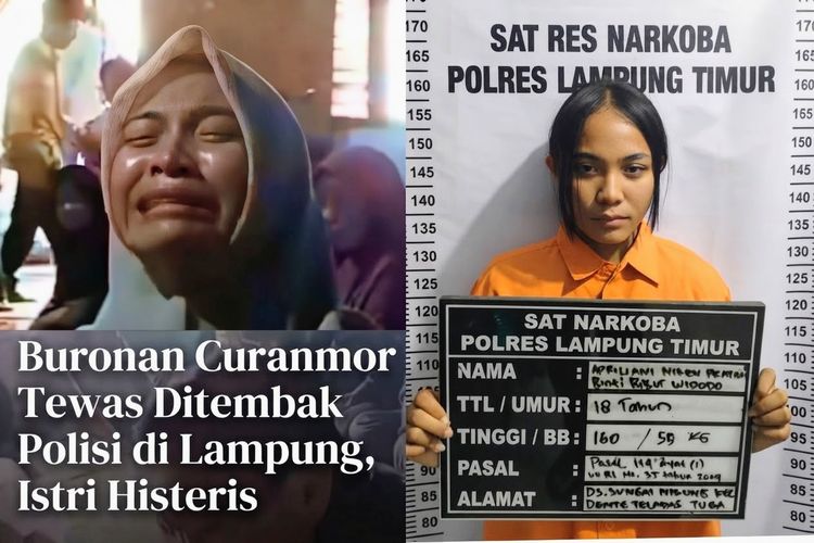 Istri Joni yang Dulu Protes Suaminya Ditembak Polisi Kini Ditangkap Kasus Narkoba