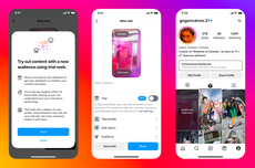 Instagram Rilis Fitur "Trial Reels" untuk Uji Performa Konten