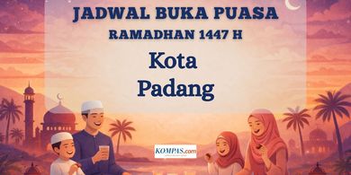 Jadwal Buka Puasa Kota Padang Hari Ini, Sabtu 21 Februari 2026