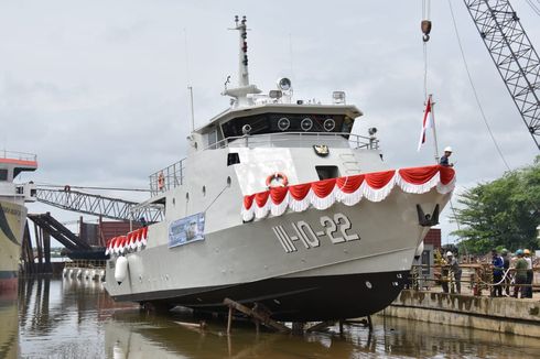 Perusahaan Ini Luncurkan 2 Kapal Pesanan TNI AL Senilai Rp 86 Miliar
