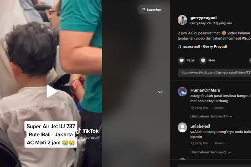 AC Pesawat Super Air Jet Mati Rugikan Konsumen, YLKI: Menhub Harus Tegur Keras dan Beri Sanksi