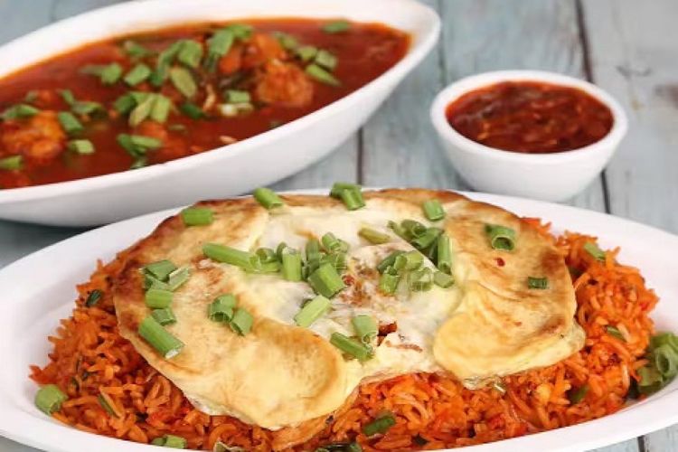 Resep Nasi Goreng Tiga Rasa ala Korea, Kombinasi Mewah dalam Satu Piring