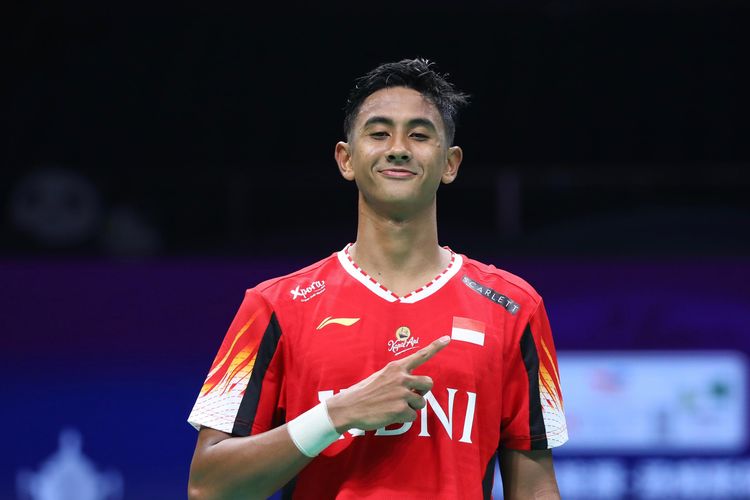 Tunggal putra Alwi Farhan usai mengalahkan Cholan Kayan (Inggris) 21-15, 21-12 pada laga Grup C Thomas Cup 2024 di Hi Tech Zone Sports Centre Gymnasium, Chengdu, China, Sabtu (27/4/2024). Artikel ini berisi jadwal Malaysia Masters 2024. 