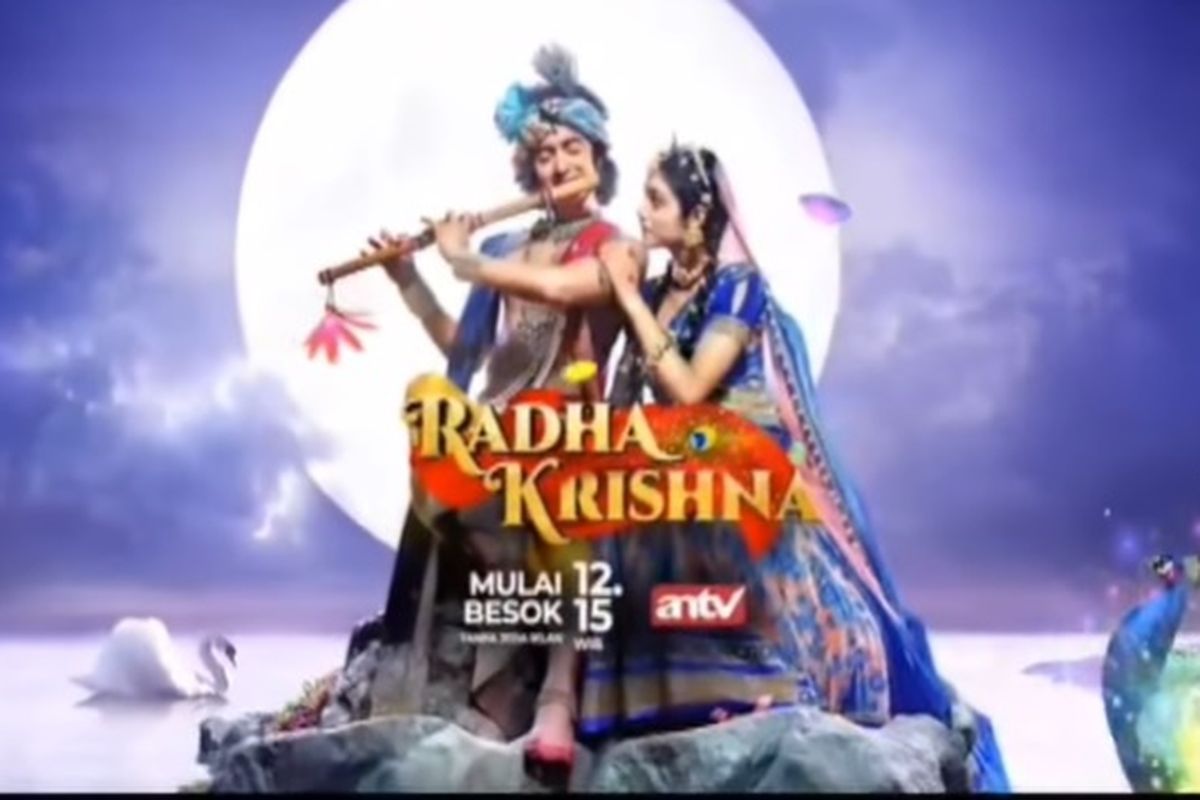 Poster serial India Radha Krishna yang tayang lagi di ANTV mulai 29 Agustus 2022.