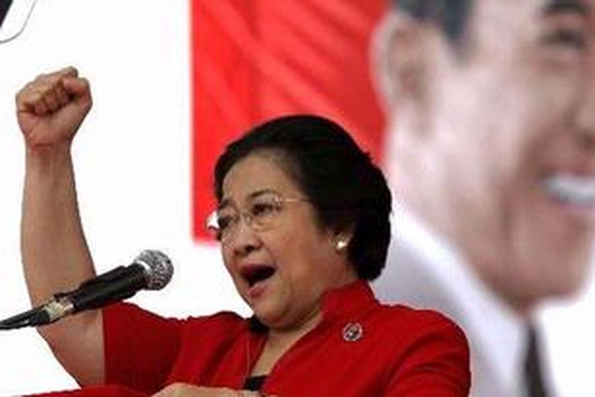 Ketua Umum DPP PDI Perjuangan, Megawati Soekarnoputri  