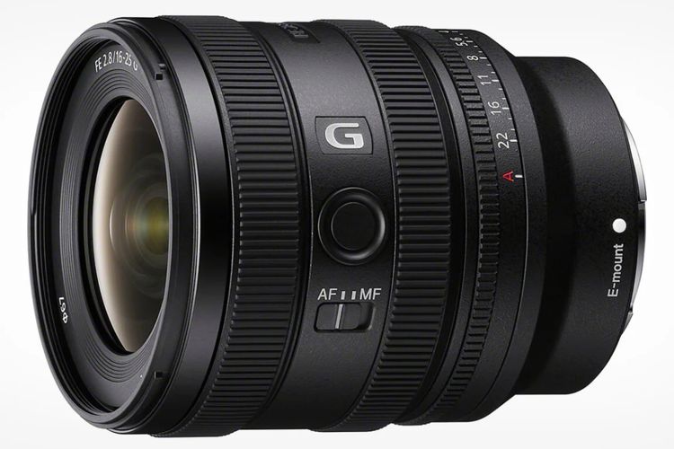 Lensa kamera mirrorless Sony FE 16-25 mm f/2.8G