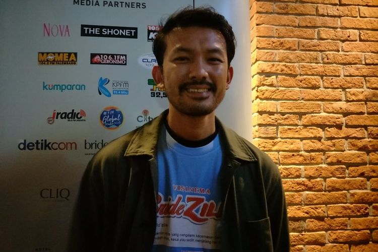 Rio Dewanto saat ditemui usai screening film Bridezilla di CGV Grand Indonesia, Thamrin, Jakarta Pusat, Rabu (24/7/2019).