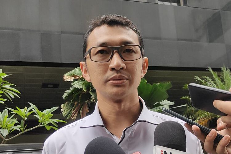 Juru Bicara Komisi Pemberantasan Korupsi (KPK) Budi Prasetyo ditemui di Gedung KPK, Jakarta, Senin (26/5/2025).