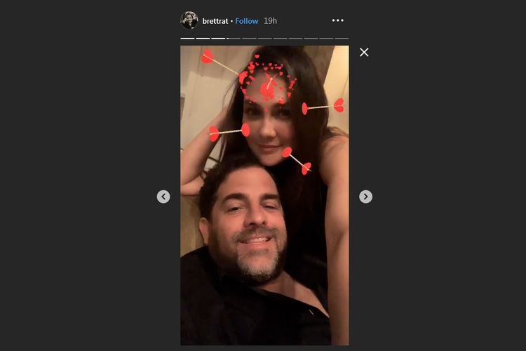 Potret kebersamaan Luna Maya dan produser asal AS, Brett Ratner.