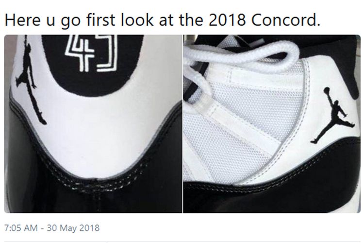 Concord Air Jordan 11-2018