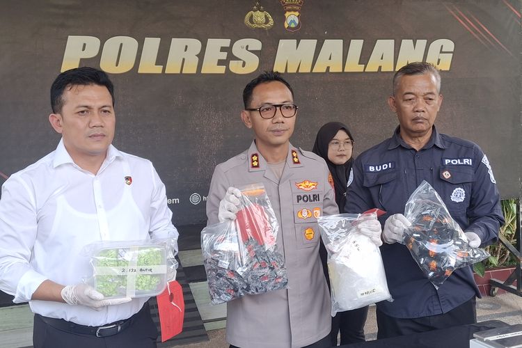 Pengedar 1 Kilogram Sabu di Malang Ditangkap, Terancam Penjara Seumur Hidup
