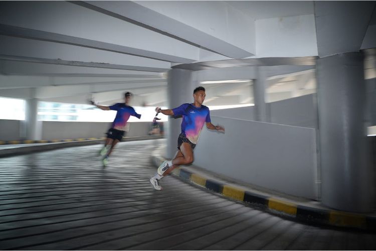 Bank Saqu kembali menggelar &ldquo;Sunrise Society Vol 4: The Circle&rdquo; bertema &ldquo;One Loop, Two Movements: Run and Ride&rdquo; di area parkir Kuningan City, Jakarta, Sabtu (14/2/2026). Didukung Kuningan City, acara ini diikuti lebih dari 200 peserta dari komunitas lari dan sepeda, nasabah, serta karyawan. Kegiatan ini menjadi wujud komitmen Bank Saqu mendorong gaya hidup aktif demi kesehatan fisik dan finansial jangka panjang.