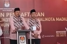 Maidi-Panuntun Ungkap Arti Baju "Pink" Saat Daftar Pilkada Madiun