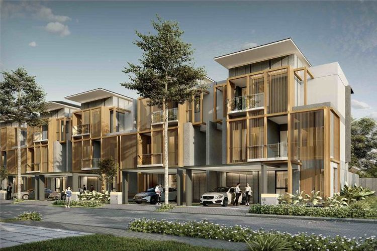 Aerra by Eonna hadir dengan konsep rumah mewah 3 lantai bergaya Asia yang dilengkapi interior eksklusif. 