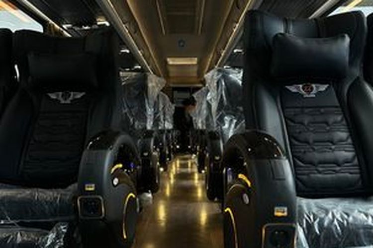 Kabin Bus AKAP PO 27 Trans baru pakai bodii Jetbus 5 SHD