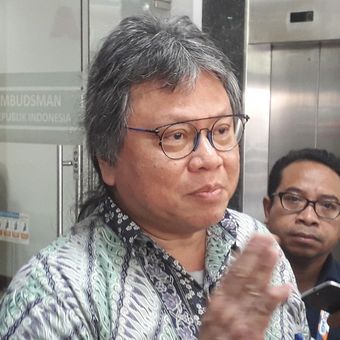 Anggota Ombudsman RI Alvin Lie di Kantor Ombudsman RI, Rabu (28/8/2019).