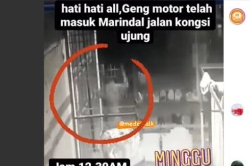 Viral, Video Geng Motor Bacoki Pintu Rumah Warga di Sumut, Ternyata Ini Sebabnya