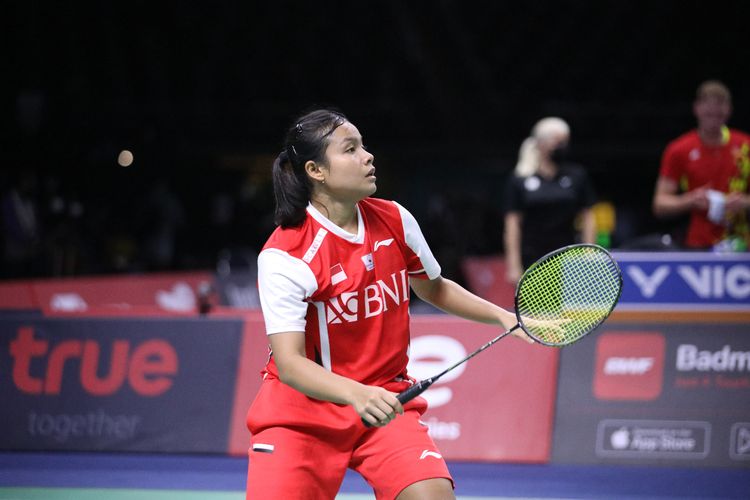 Tunggal putri Indonesia, Komang Ayu Cahya Dewi, ketika tampil di Chinese Open 2022 yang dijadwalkan berlangsung pada 19-24 Juli 2022.