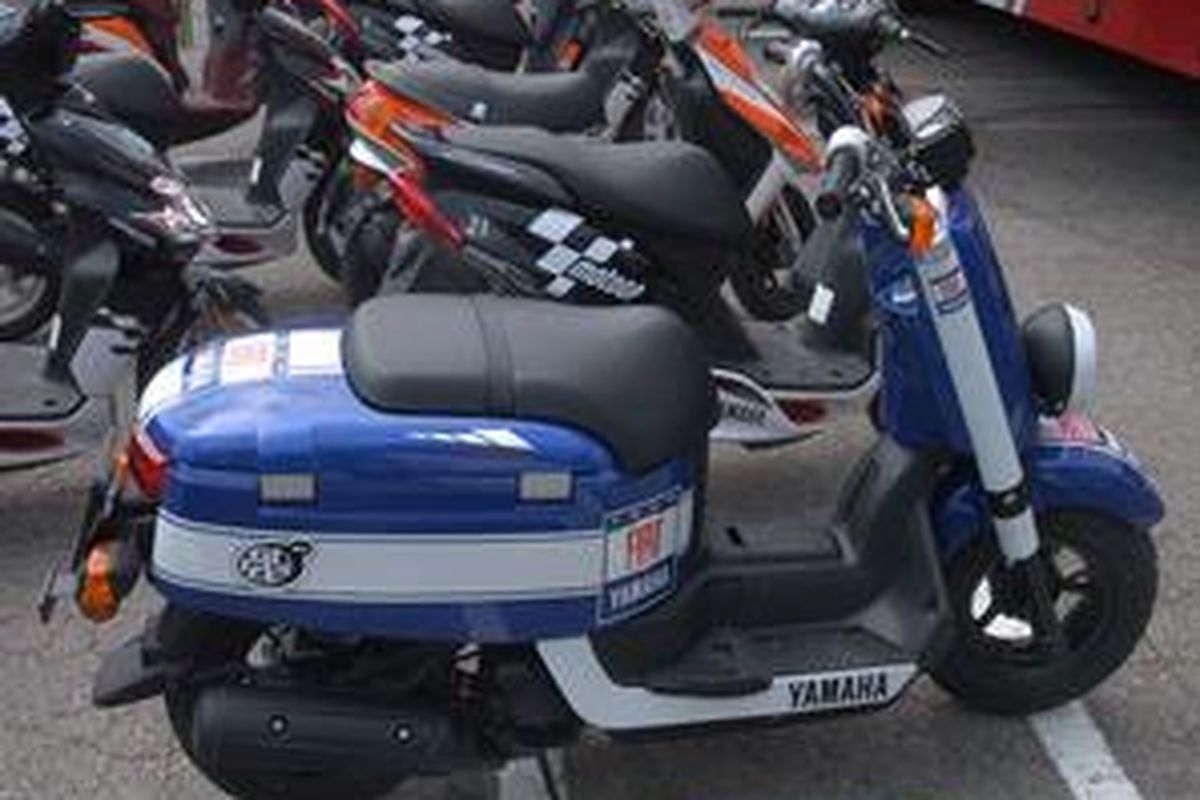 Yamaha Giggle buat wira-wiri Rossi