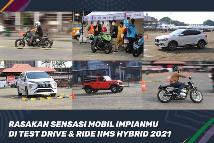 Test drive dan test ride IIMS Hybrid 2021