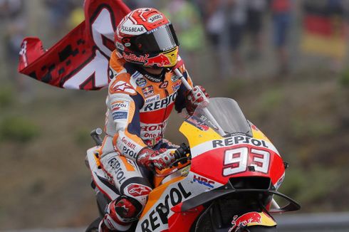 Gelar Juara MotoGP 2018 Kian Dekat, Marquez Pilih Fokus Hadapi Balapan