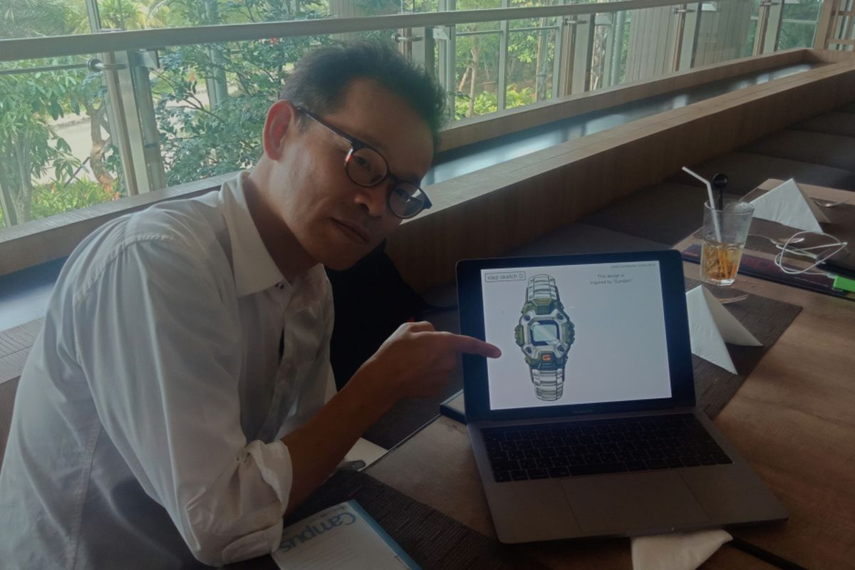 Design Manager of Casio Timepiece, Ryusuke Moriai