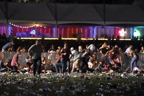 Polisi Tembak Mati Pria Lansia Pelaku Penembakan di Las Vegas
