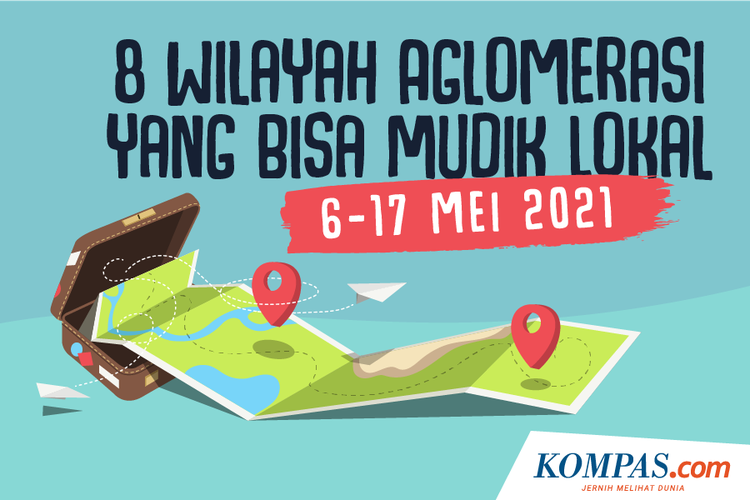 8 Wilayah Aglomerasi yang Bisa Mudik Lokal