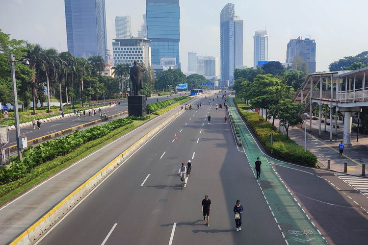 CFD Pertama di Rasuna Said Jaksel Libatkan 200 Petugas Kebersihan