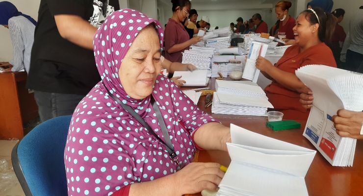 KPU DKI Upayakan Percepat Sortir-Lipat Surat Suara Pemilu 2024