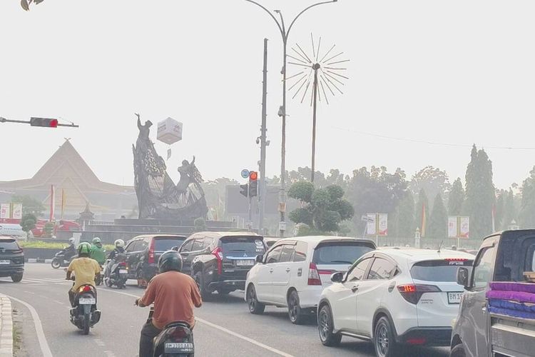 Kabut Asap Kembali Pekat di Riau, BMKG Sebut Banyak Kiriman dari 3 Provinsi